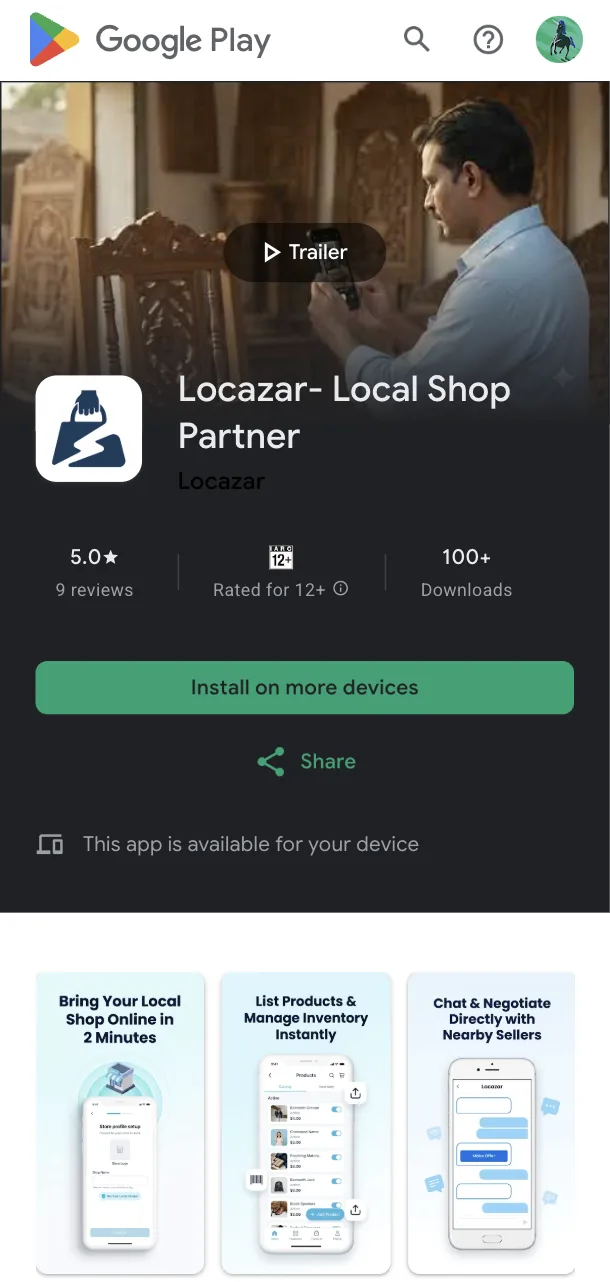 Locazar- Local Shop Partner on Google Play